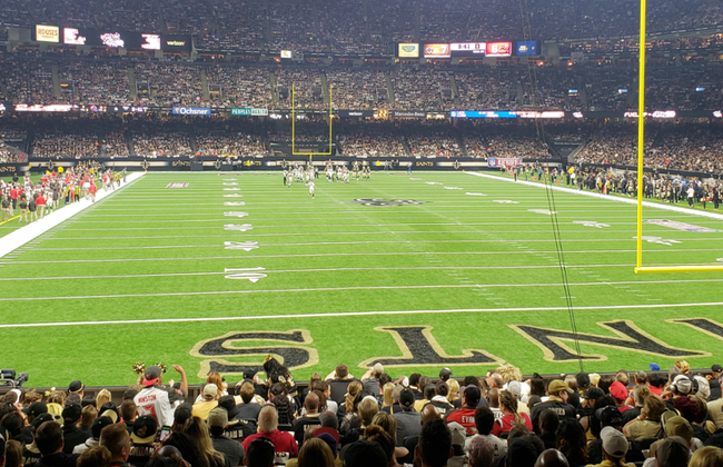 National Football League: New Orleans Saints Football Game at Caesars Superdome - Ticket - Foto 8